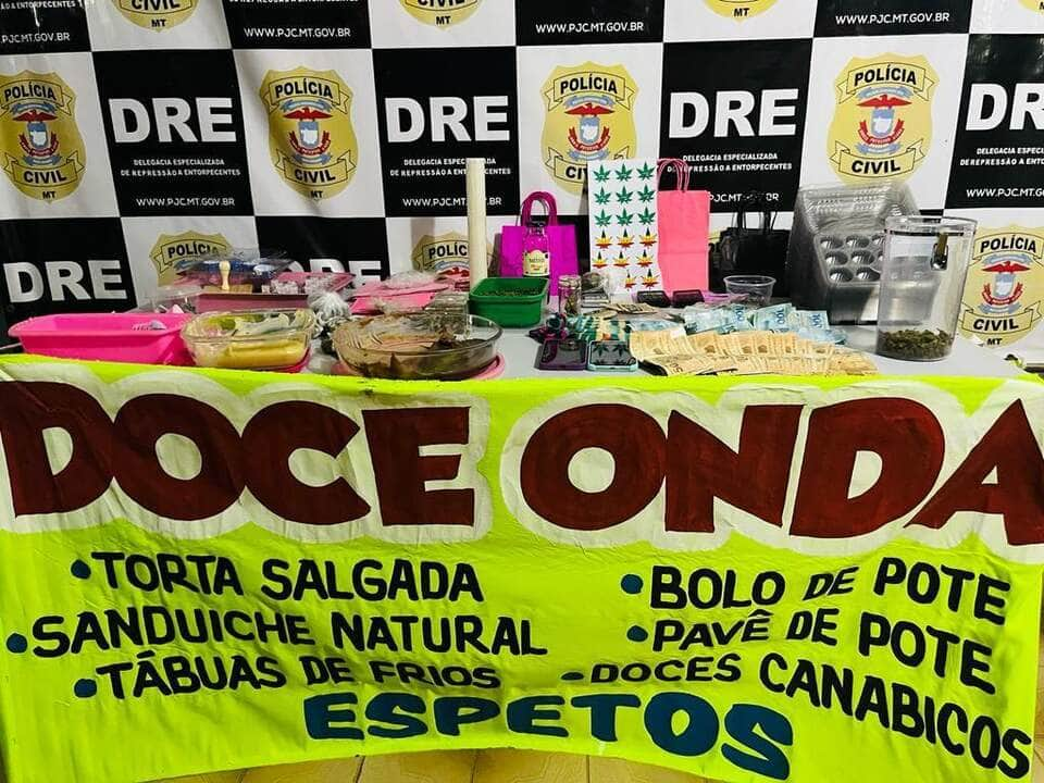 policia civil prende em cuiaba casal que vendia doces misturados com drogas