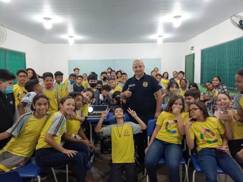 policia civil realiza atividades de prevencao as ocorrencias de bullying nas escolas publicas de vg