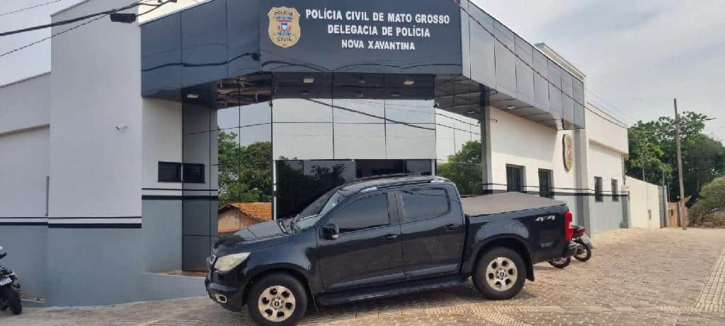 policia civil recupera camionete subtraida em golpe de estelionato em nova