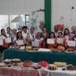 curso de tortas e bolos e concluido com sucesso em lucas do rio verde