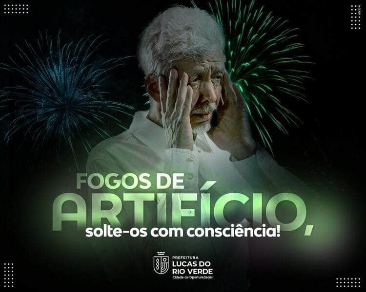 decreto regulamenta lei que proibe uso de fogos de artificio com estampido em lucas do rio verde