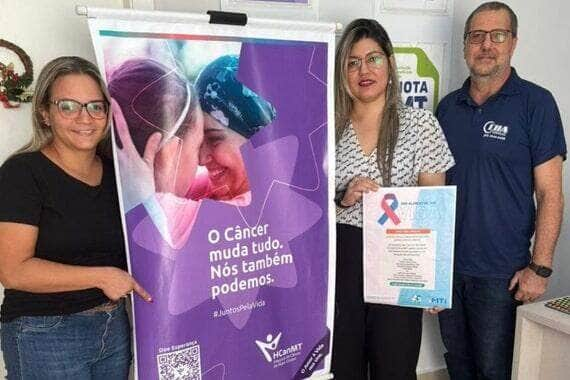 mti entrega alimentos nao pereciveis para o hospital do cancer de mato grosso