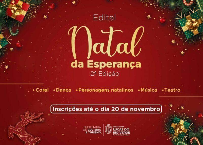 natal da esperanca prefeitura lanca edital para selecao de atracoes artisticas