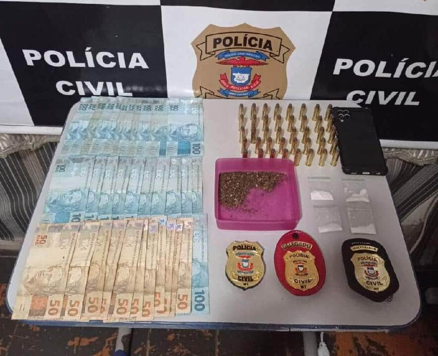 policia civil cumpre mandados em pontos de trafico de drogas na regiao norte do estado