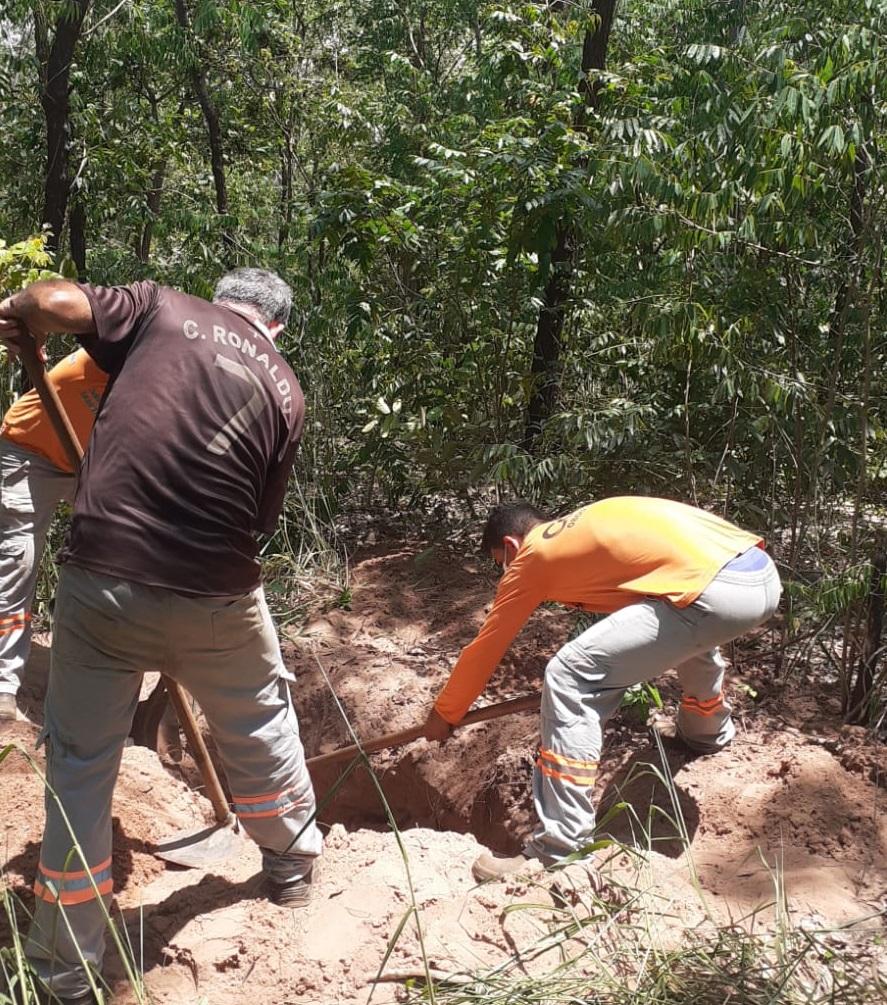 policia civil localiza ossada humana enterrada em area de mata em rondonopolis
