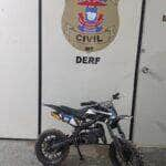 policia civil recupera moto furtada em sapezal e prende homem por receptacao