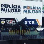 policia militar prende motorista por disparo de arma de fogo e ameaca