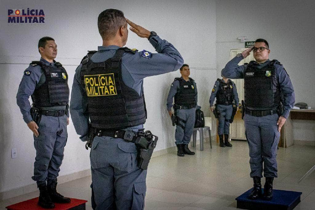 policia militar realiza passagens de comandos no interior de mato grosso