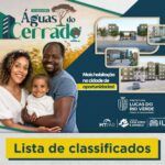 prefeitura de lucas do rio verde anuncia lista de classificados do condominio aguas do cerrado