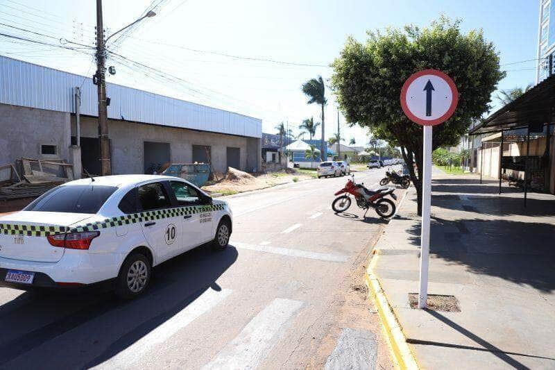 rua corbelia no jardim das palmeiras tem novo sentido