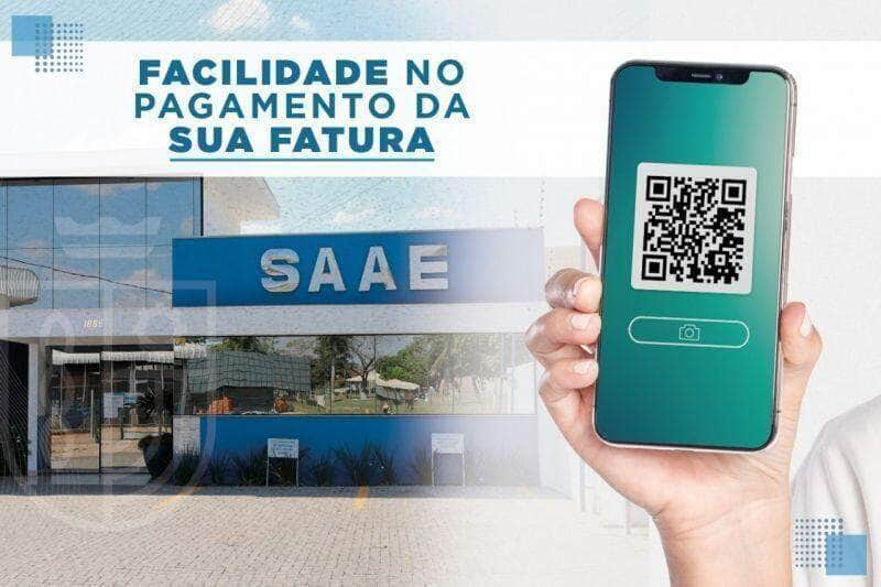 saae implantara sistema de pagamento pix em contas de agua e esgoto em lucas do rio verde