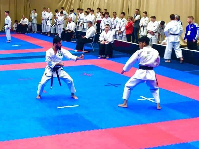 servidor da sinfra mt e campeao mundial de karate na eslovenia