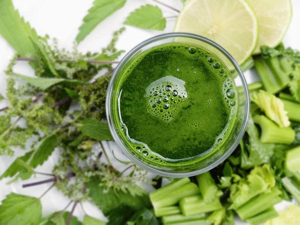 receita de suco detox