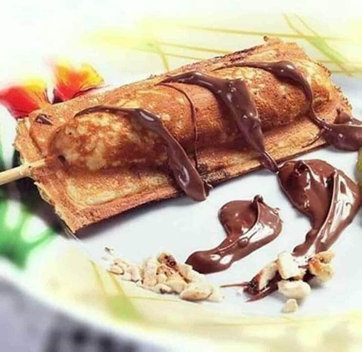 como fazer crepe no palito