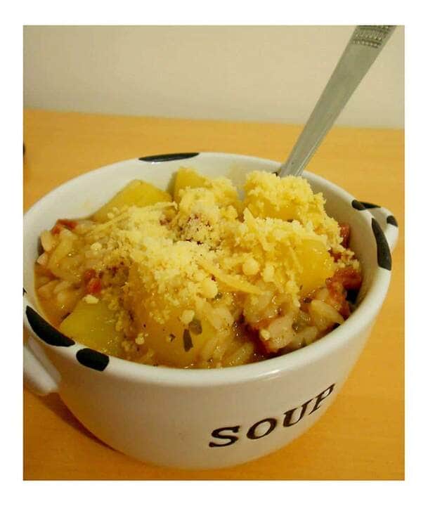 como fazer batata calabresa