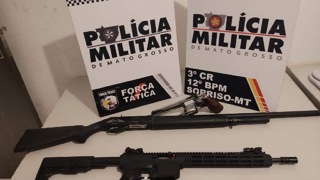 Confessaram participação no crime e afirmaram que o armamento seria revendido