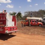 brigada municipal mista finaliza apoio aos bombeiros no combate as queimadas