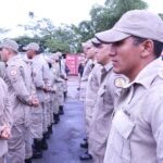 corpo de bombeiros militar de mato grosso realiza encerramento de estagios de combate ofensivo