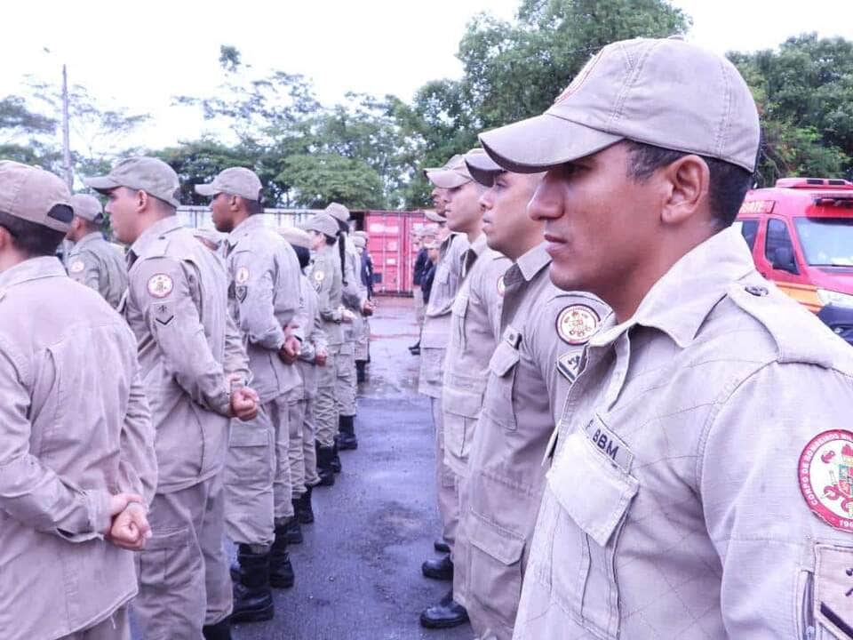 corpo de bombeiros militar de mato grosso realiza encerramento de estagios de combate ofensivo