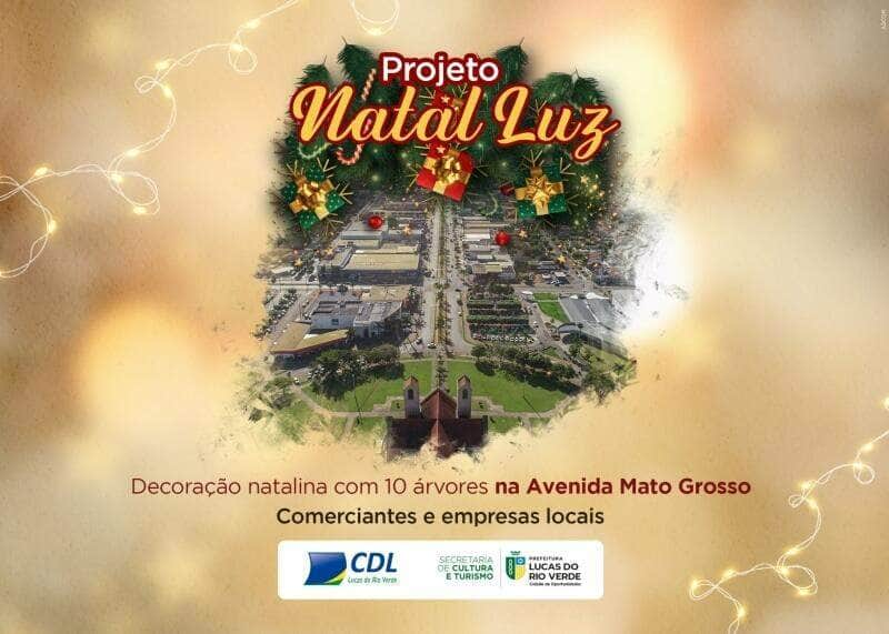 decoracao da avenida mato grosso pelo projeto natal luz acontece neste sabado 03