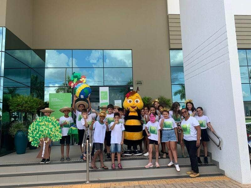 estudantes da rede municipal apresentam projeto sobre educacao ambiental