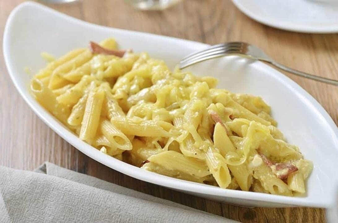 macarrão de panela de pressão