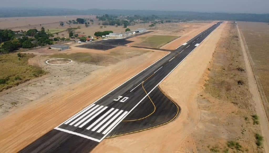 governo faz parceria com prefeituras para melhorar aeroportos publicos de mt