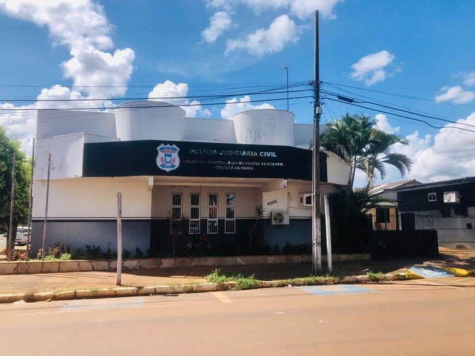 policia civil cumpre prisao preventiva de jornalista que agrediu companheira em tangara da serra