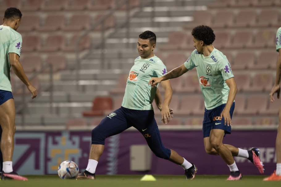 selecao brasileira faz penultimo treino antes de decisao contra croacia