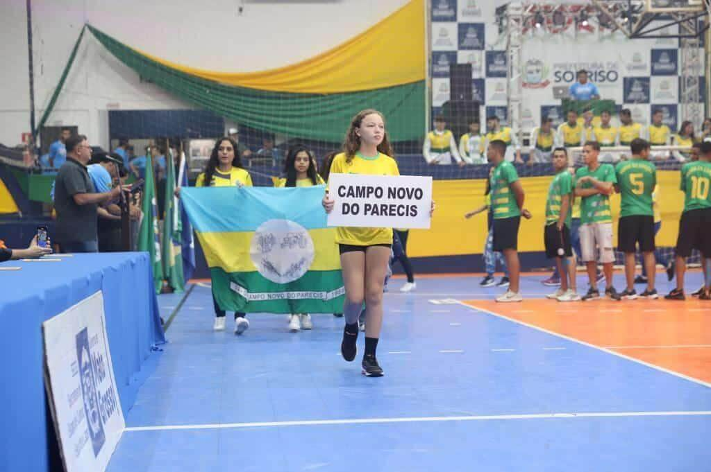 selecoes municipais de basquete e volei disputam jogos abertos mato grossenses