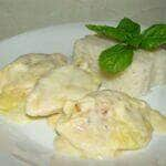 receita de frango com molho branco