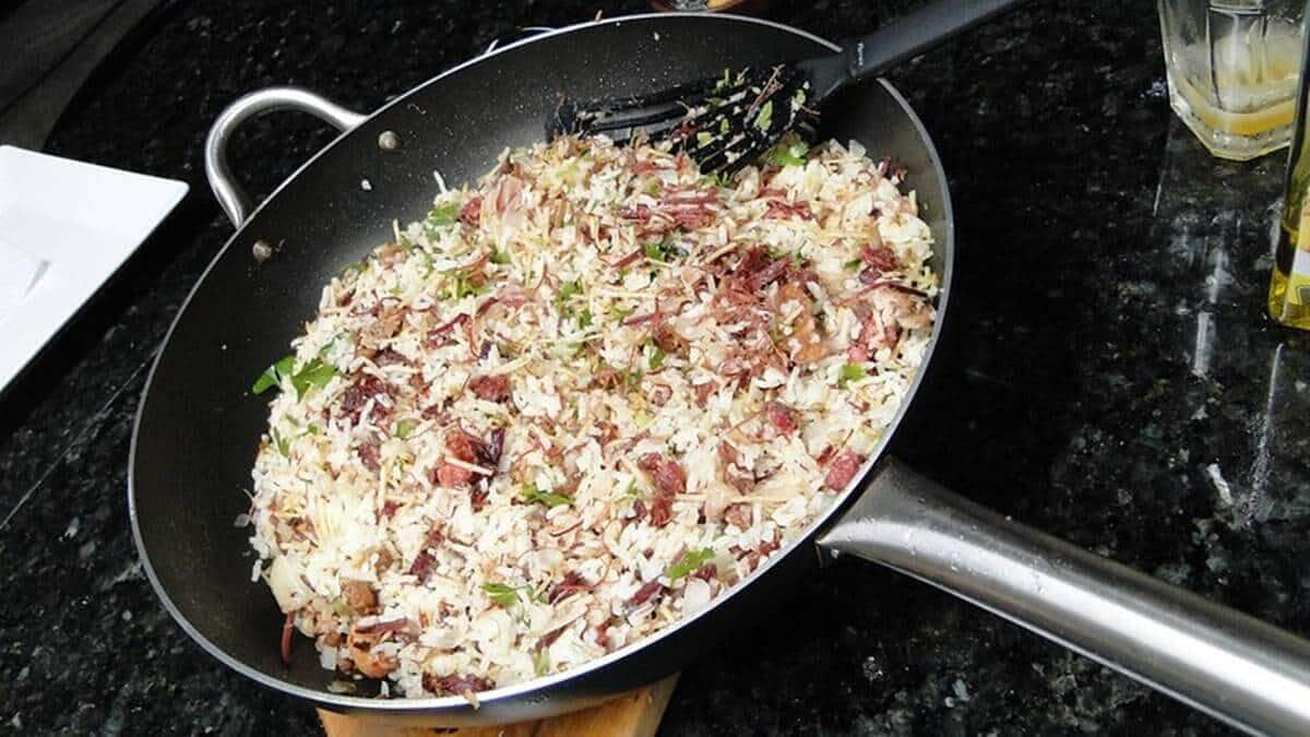 como fazer arroz carreteiro