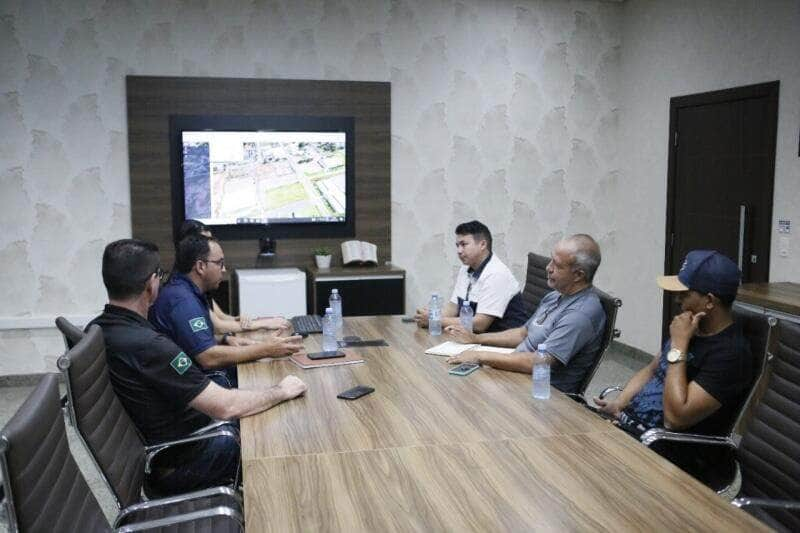 desenvolvimento do esporte em lucas do rio verde atrai visita de gestores de campo verde