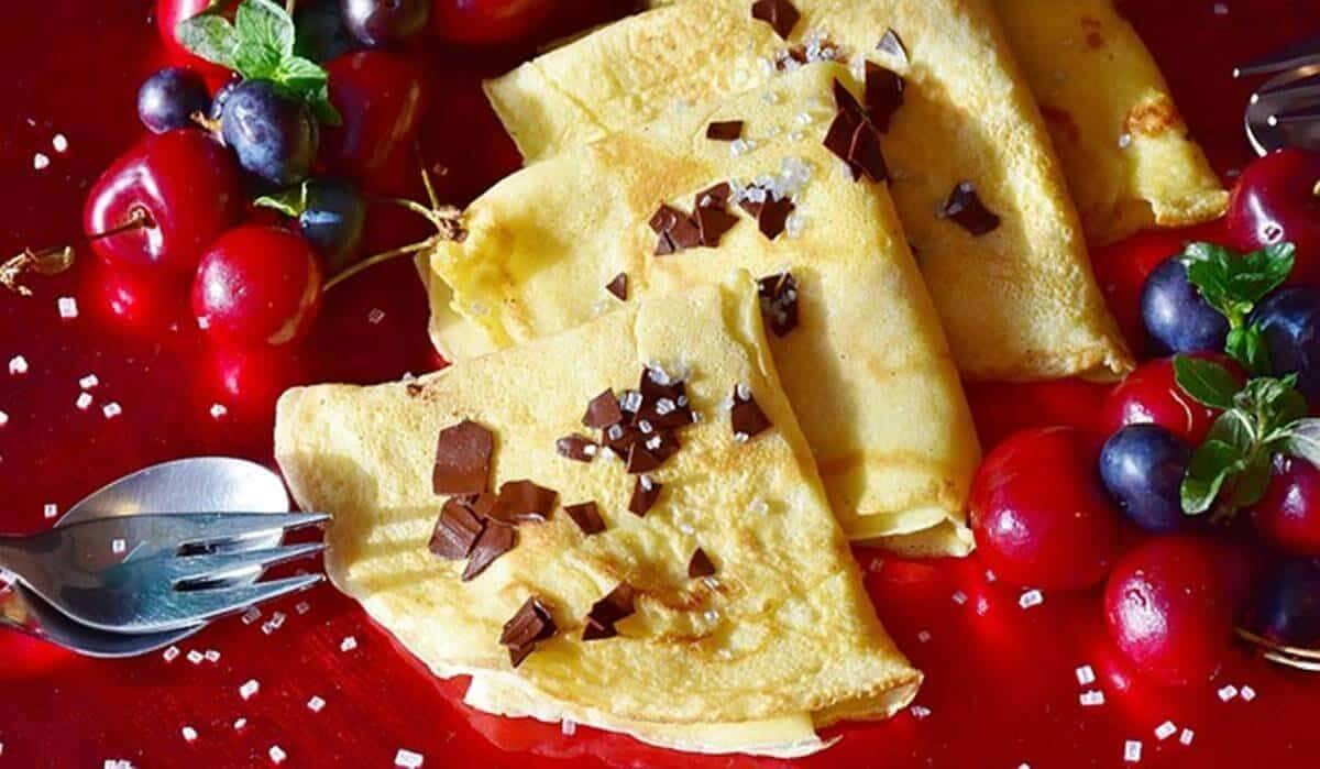 como fazer massa de crepe