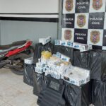 policia civil apreende drogas e cigarros contrabandeados durante cumprimento de buscas em nobres