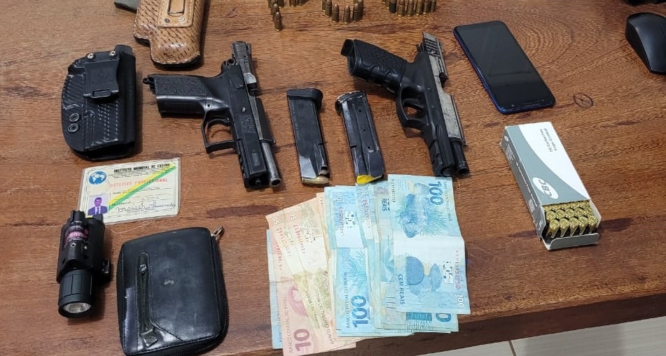 policia civil prende suspeito de comercializar de armas de fogo em nova bandeirantes