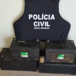 policia civil recupera baterias de esteira furtadas em nova xavantina