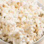 como fazer pipoca sem óleo