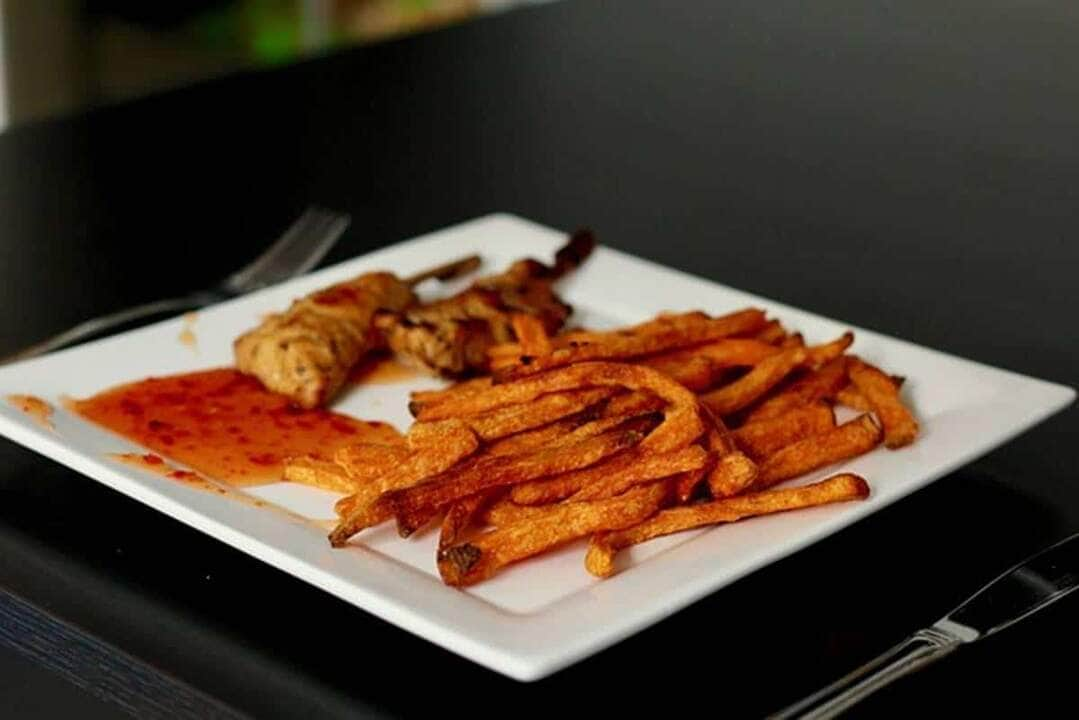 receita de frango com batata doce