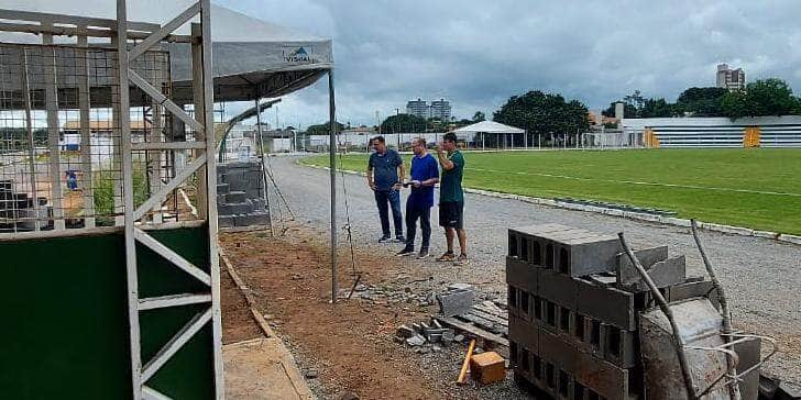 vistoria estádio passo das emas