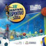 18º festival esportivo tem inicio na proxima quarta feira 22