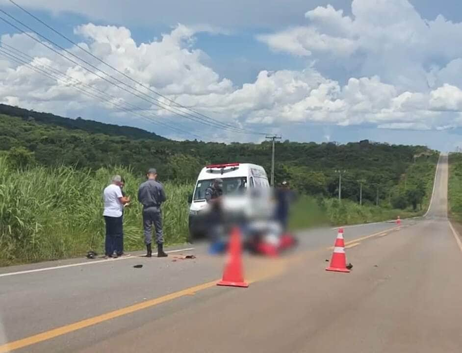 Motociclista morre em grave acidente em Nortelândia