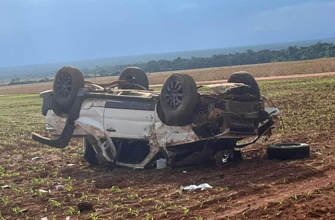 Moradores de Lucas do Rio Verde sofrem acidente na MT-225