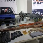 Polícia Militar apreende armas de grosso calibre em Sorriso (MT)