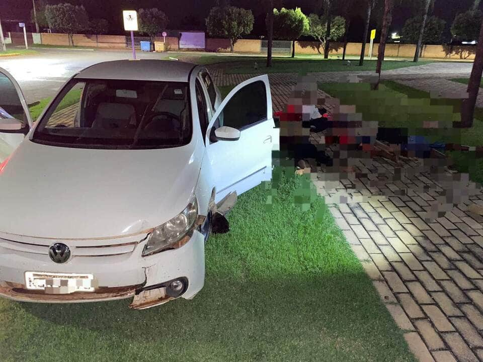 Seis menores são apreendidos com veículo furtado em Lucas do Rio Verde