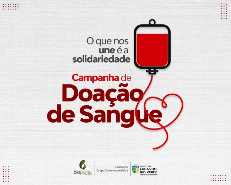 campanha de doacao de sangue sera no psf xiv jardim amazonia neste sabado 25