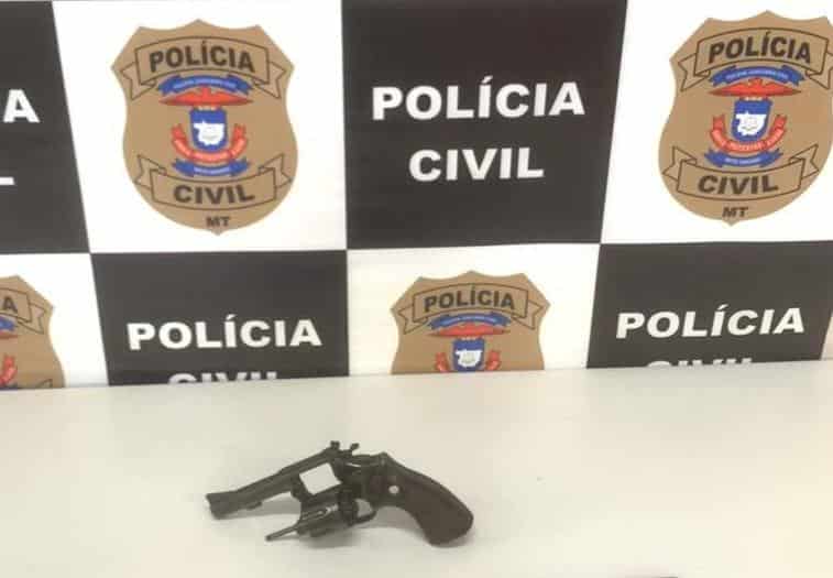 policia civil prende tres pessoas por comercio ilegal de arma de fogo em caceres