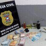 suspeito de furtar casa paroquial no interior e preso em flagrante pela policia civil