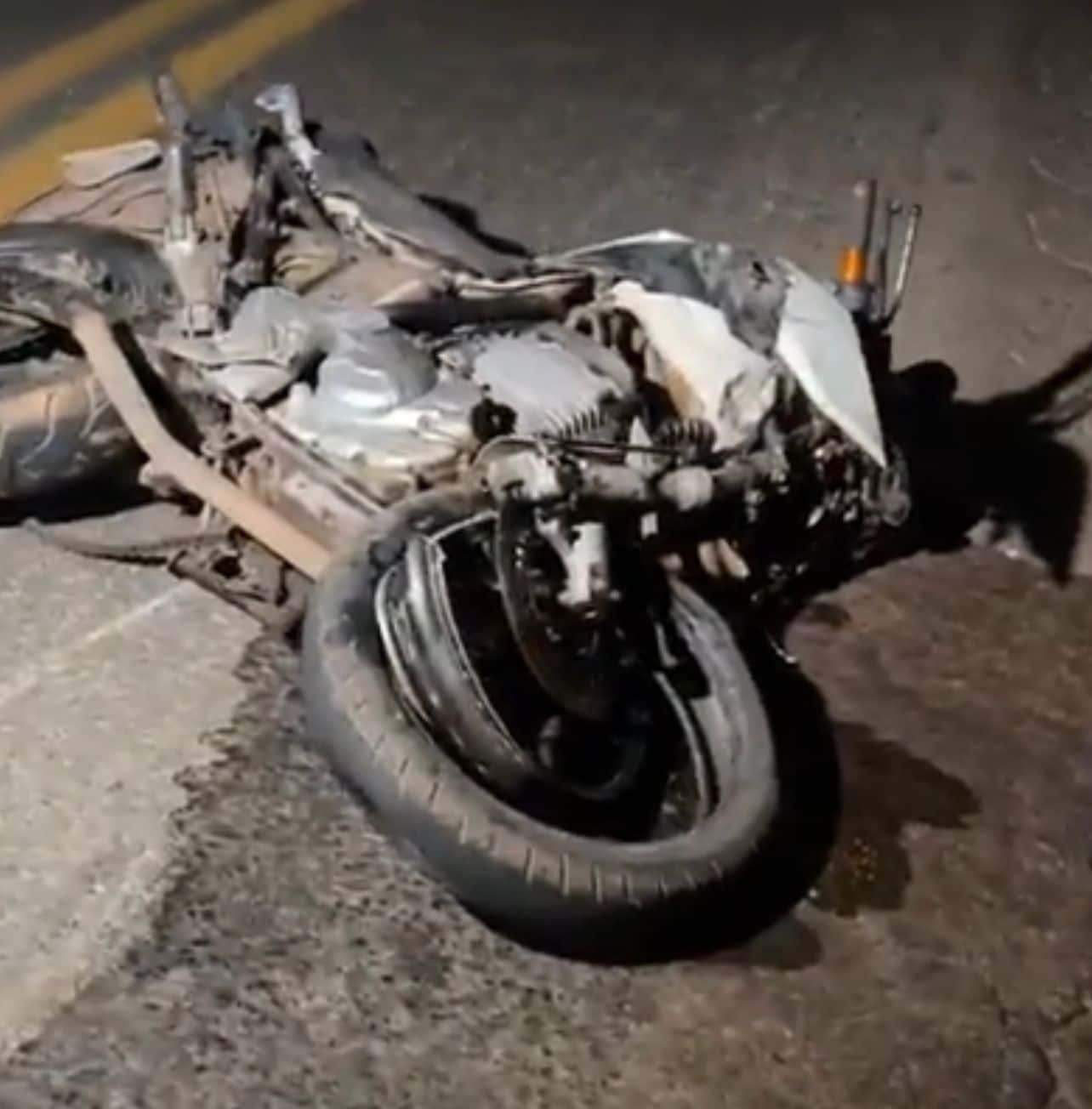 Motociclista morre em grave acidente na BR-070 em Cuiabá