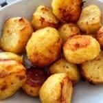 como fazer batatas coradas